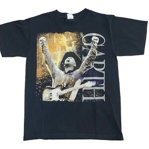 Anvil Garth Brooks Kansas City Tour 2007 100% Cotton Band Tee Short Sleeve Sz M